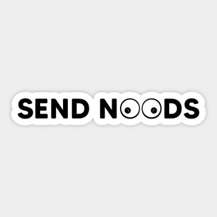 send noods Sticker